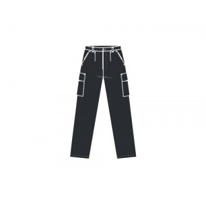 CALÇA HR AB/FECHO B/ALFORGE CINZA Alg.*